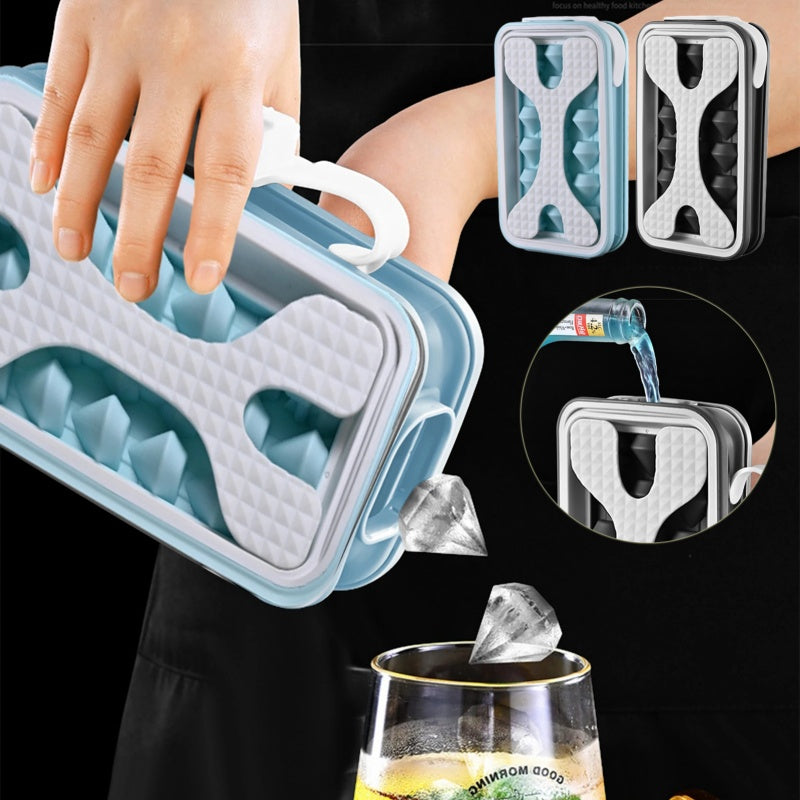 2-in-1 Portable Silicone Ice Ball Mold & Water Bottle - BudgetSpender