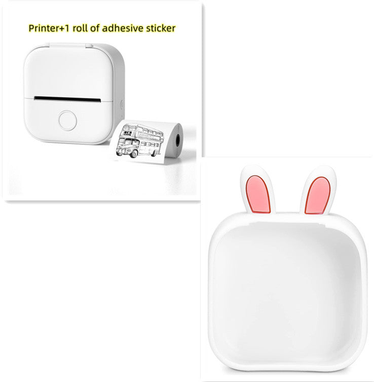 Mini Bluetooth Thermal Label Printer – Portable Sticker & Photo Printer - BudgetSpender