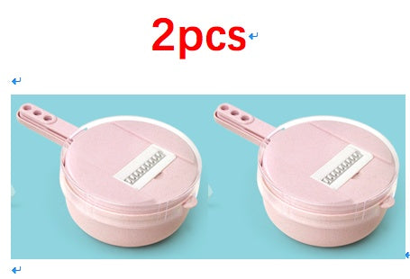 8-in-1 Mandoline Slicer & Vegetable Cutter – Multi-Function Kitchen Peeler & Grater Set - BudgetSpender