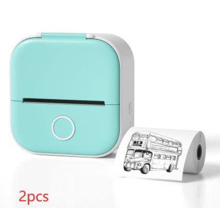 Mini Bluetooth Thermal Label Printer – Portable Sticker & Photo Printer - BudgetSpender