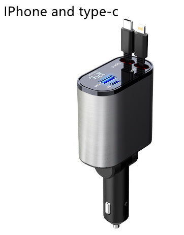 Retractable Car Charger – Ultra-Fast, Convenient Charging on the Go - BudgetSpender