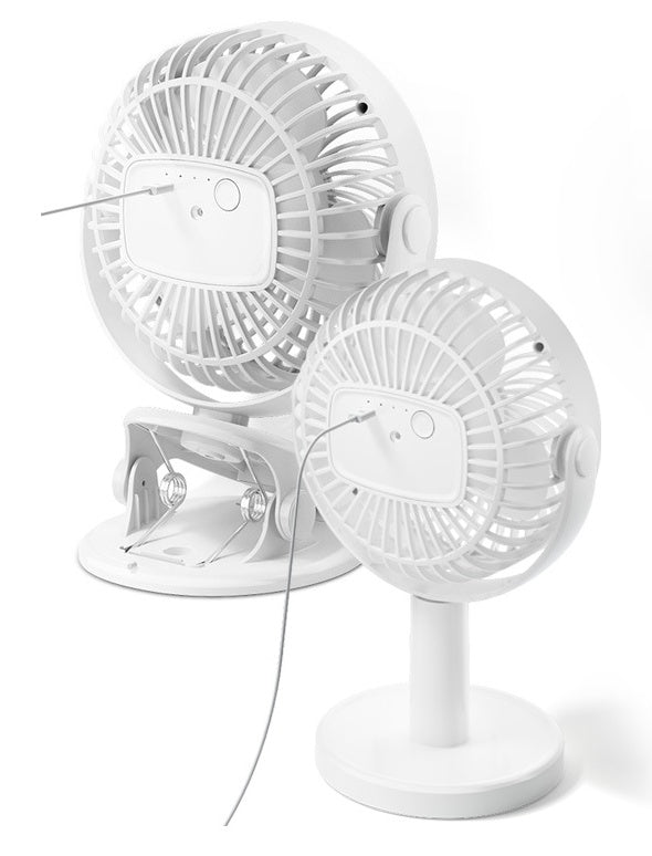 2-in-1 USB Misting Fan and Humidifier | Adjustable Cooling Fan with Moisturizing Mist - BudgetSpender