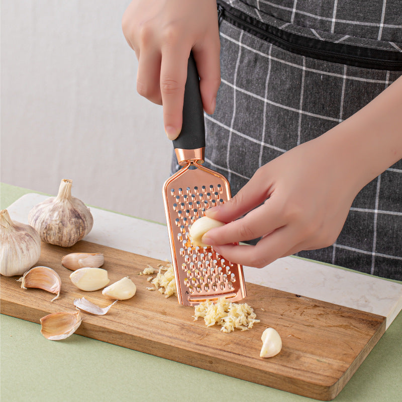 Rose Gold Stainless Steel 7-Piece Kitchen Tool Set - BudgetSpender