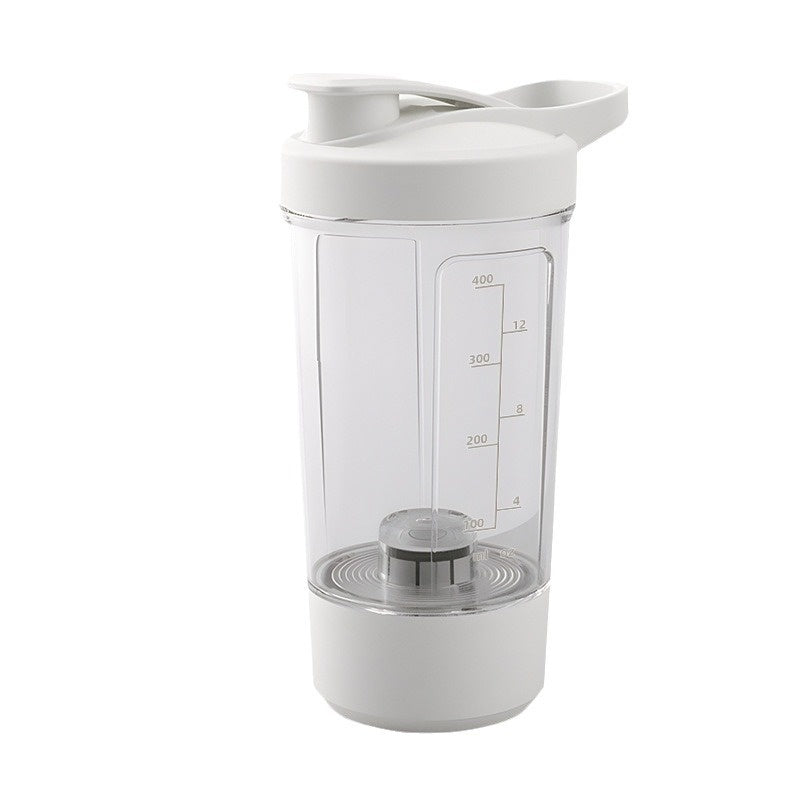 Electric Protein Shaker Bottle – 400ml High-Speed Rechargeable Mixer Cup - BudgetSpender