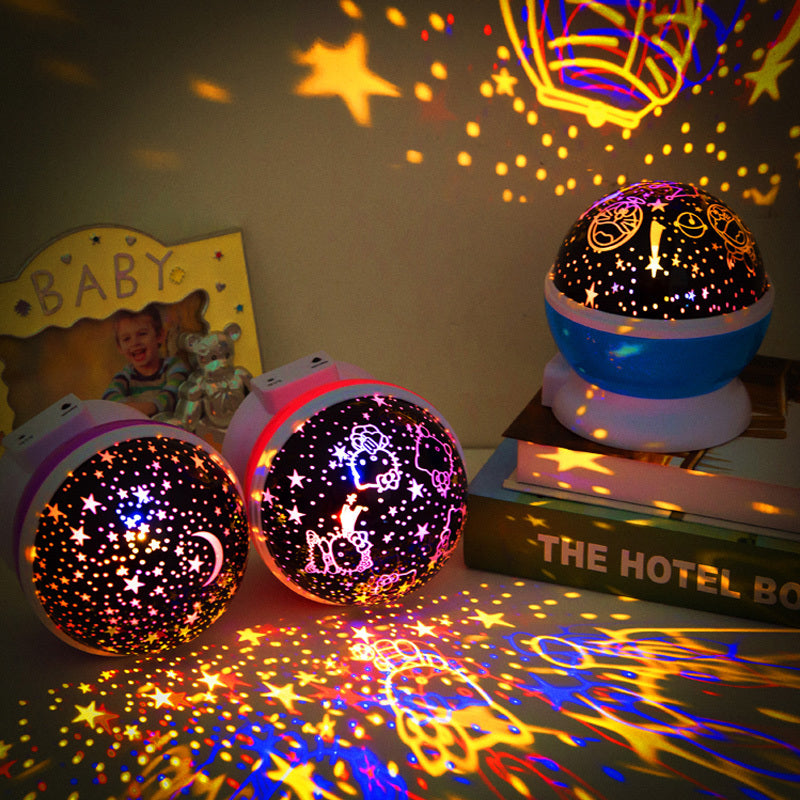 Cosmos Star Projector Lamp – Rotating Galaxy Night Light for Bedroom, Kids, and Romantic Decor - BudgetSpender