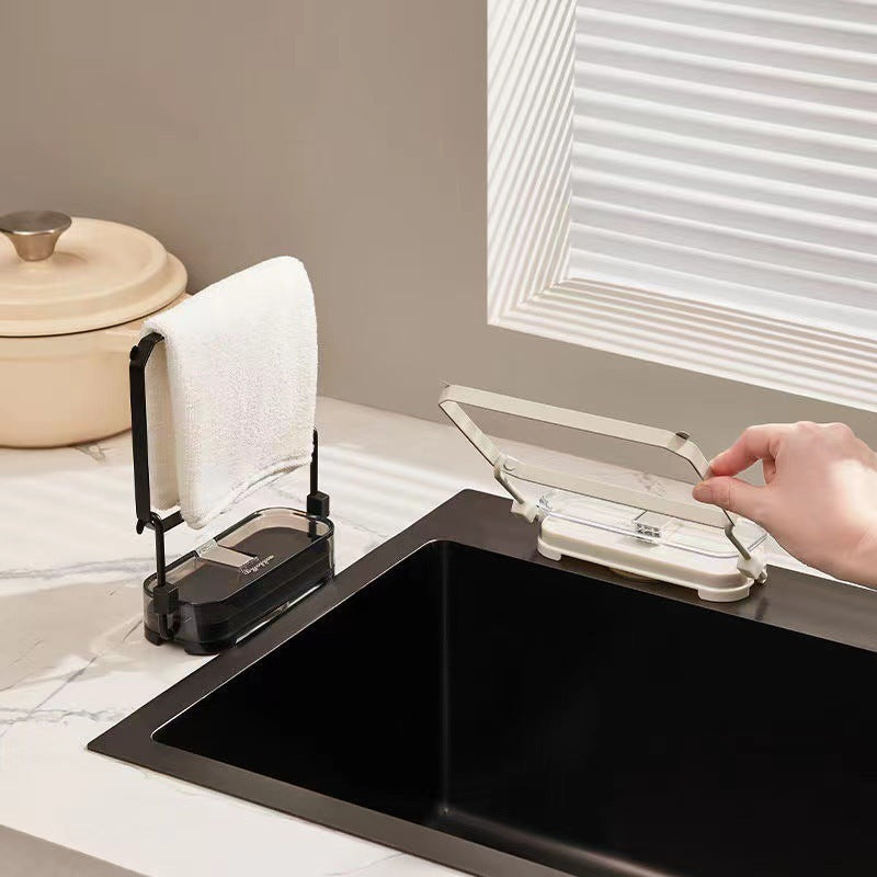 Kitchen Sink Filter Rack with Suction Cup | Disposable Leftover Strainer for Efficient Garbage Drainage - BudgetSpender