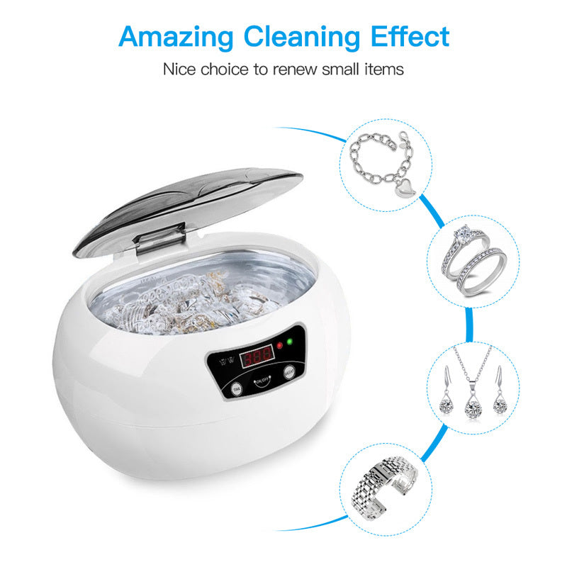 Ultrasonic Home Cleaning Machine – Powerful, Gentle Cleaning for Jewelry, Glasses & More - BudgetSpender