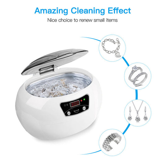 Ultrasonic Home Cleaning Machine – Powerful, Gentle Cleaning for Jewelry, Glasses & More - BudgetSpender