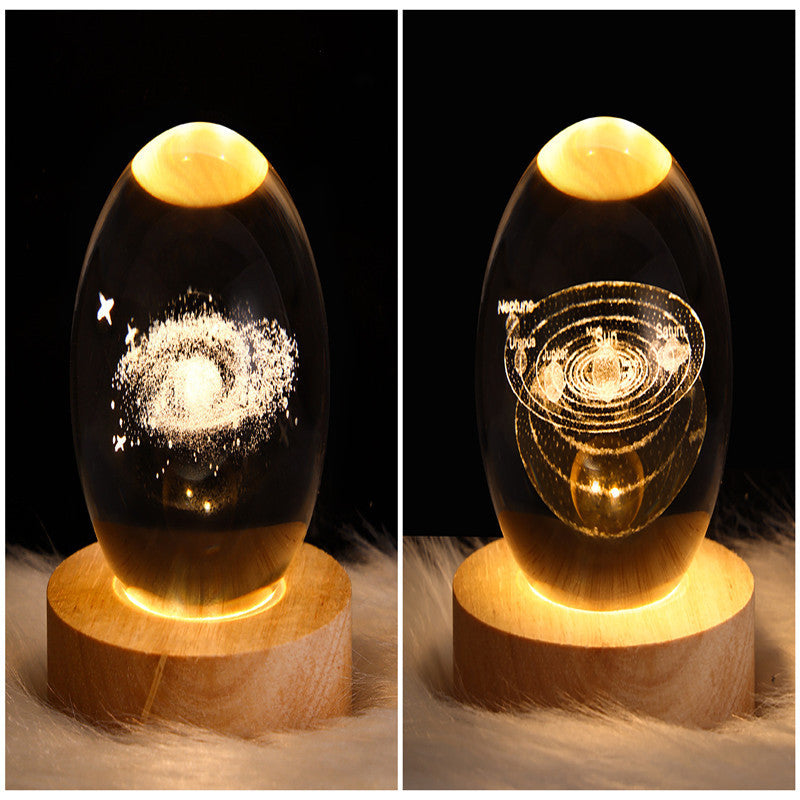 3D Crystal Night Light | Romantic Atmosphere Maker with Unique Designs - BudgetSpender