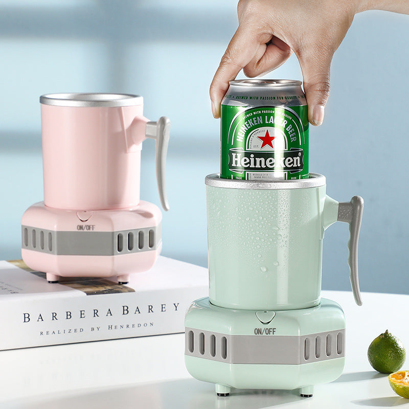 Mini Ice Cooling Cup – Quick-Chill Drink Cooler for Home, Office, Travel & Car Use - BudgetSpender