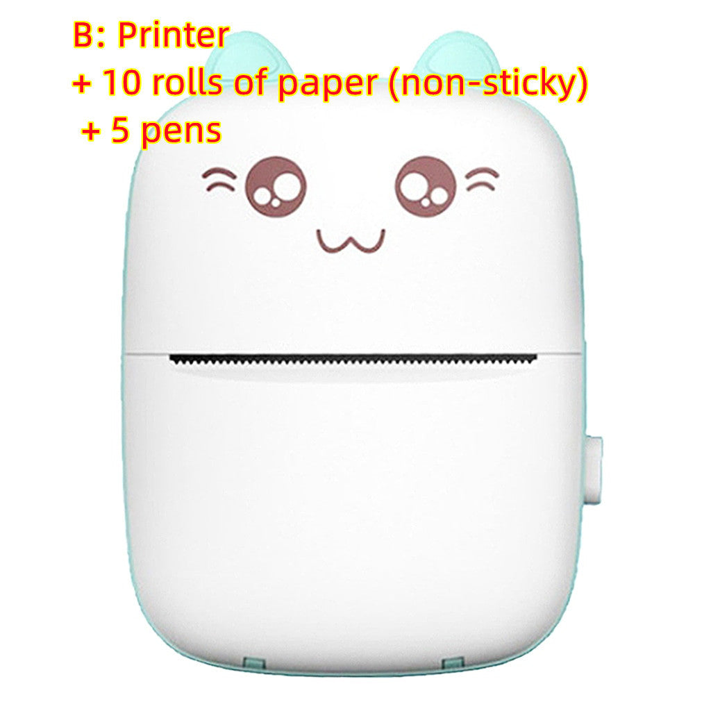 Mini Bluetooth Thermal Printer – Portable Wireless Pocket Printer for Notes, Photos, Labels & Studying (iOS & Android Compatible) - BudgetSpender