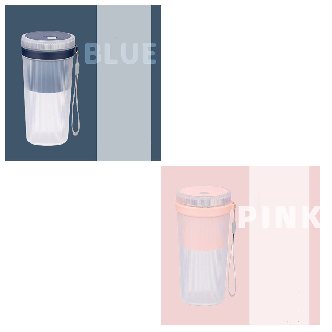Portable USB Rechargeable Juicer Cup – 300ML Mini Blender for Smoothies & Fruit Juice - BudgetSpender