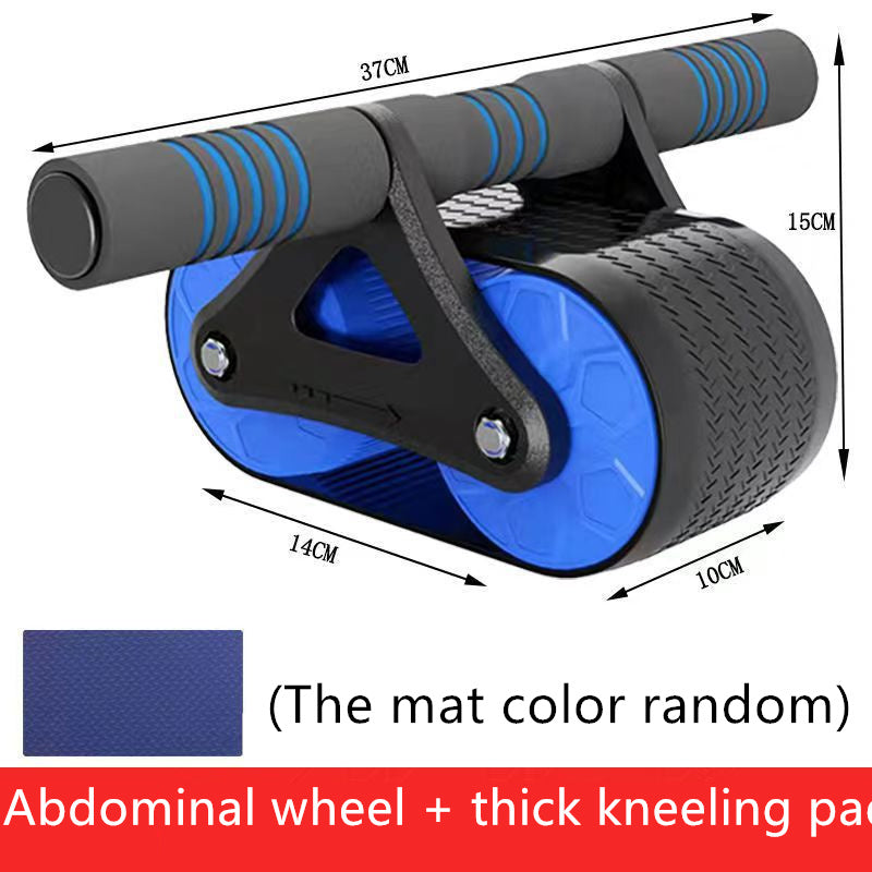 Automatic Rebound Ab Roller Wheel – Core Trainer for Home Workouts - BudgetSpender