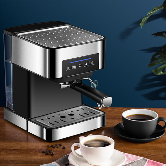 Smart Home Espresso Machine with Steam Milk Frother – All-in-One Convenience for Coffee Lovers - BudgetSpender