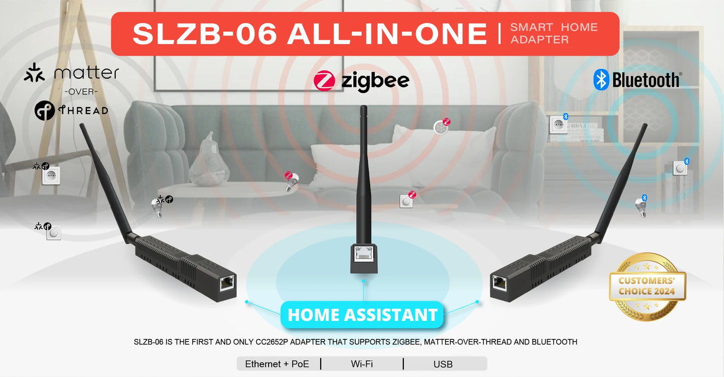 SMLIGHT Zigbee Coordinator Gateway – PoE, WiFi, USB for Smart Home Integration - BudgetSpender
