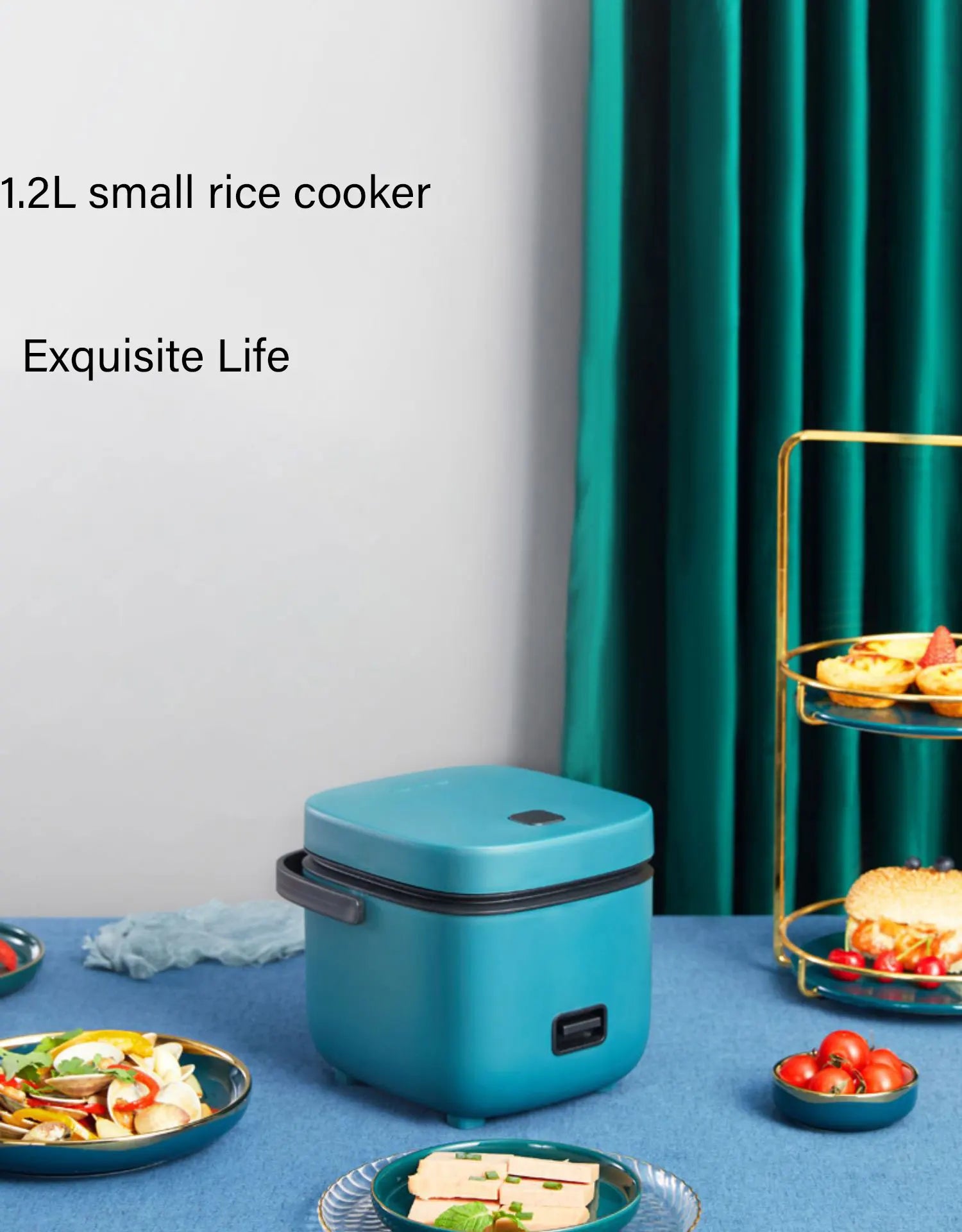 Enjoy Effortless Cooking with the 1.2L Mini Rice Cooker - BudgetSpender