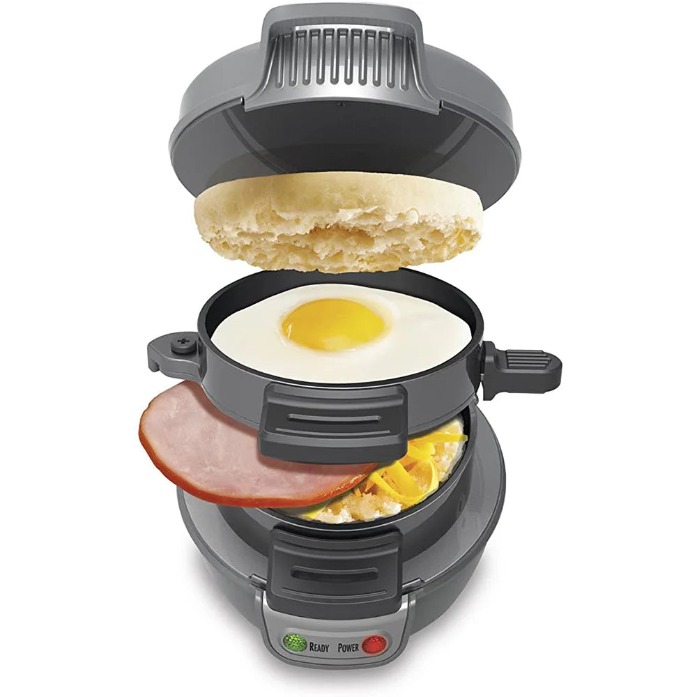 Zoeydam Burger Machine with Waffle Plates – 600-800W - BudgetSpender