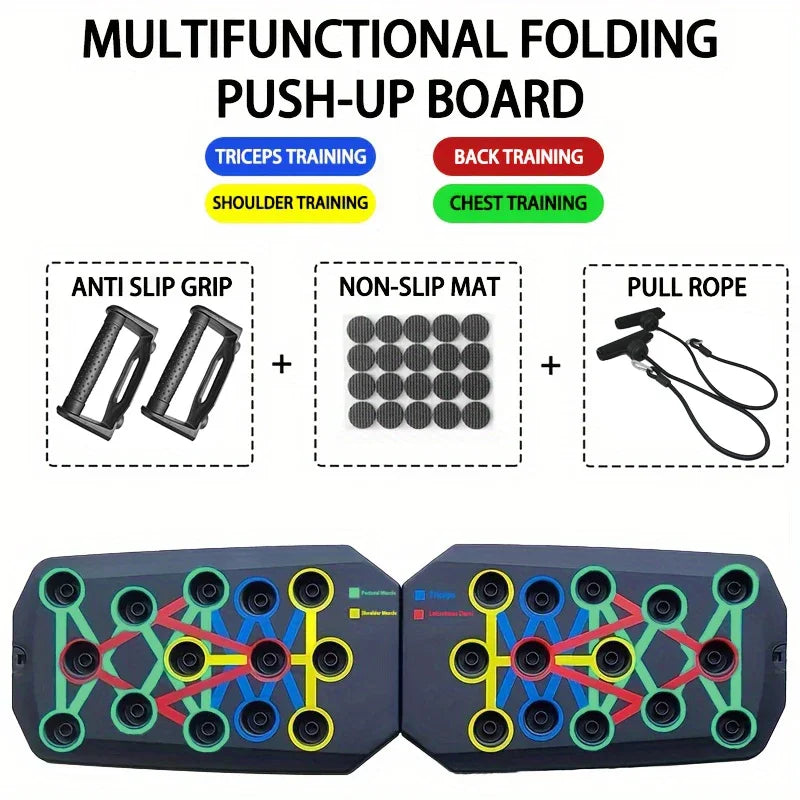 Push-up Board Set – Full Body Strength Training System - BudgetSpender