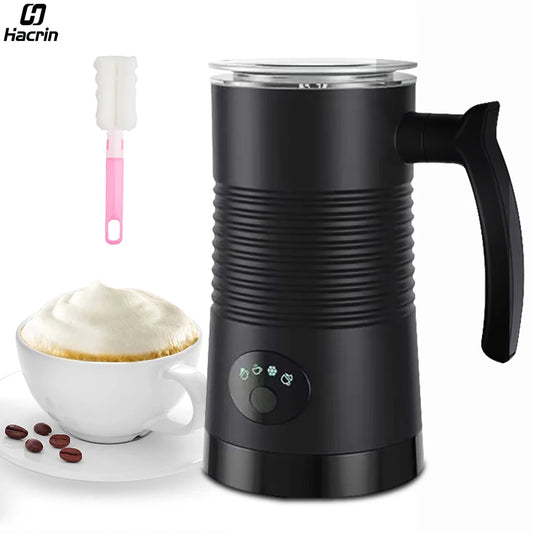 4-in-1 Electric Milk Frother & Foam Maker for Hot & Cold Coffee Drinks - BudgetSpender
