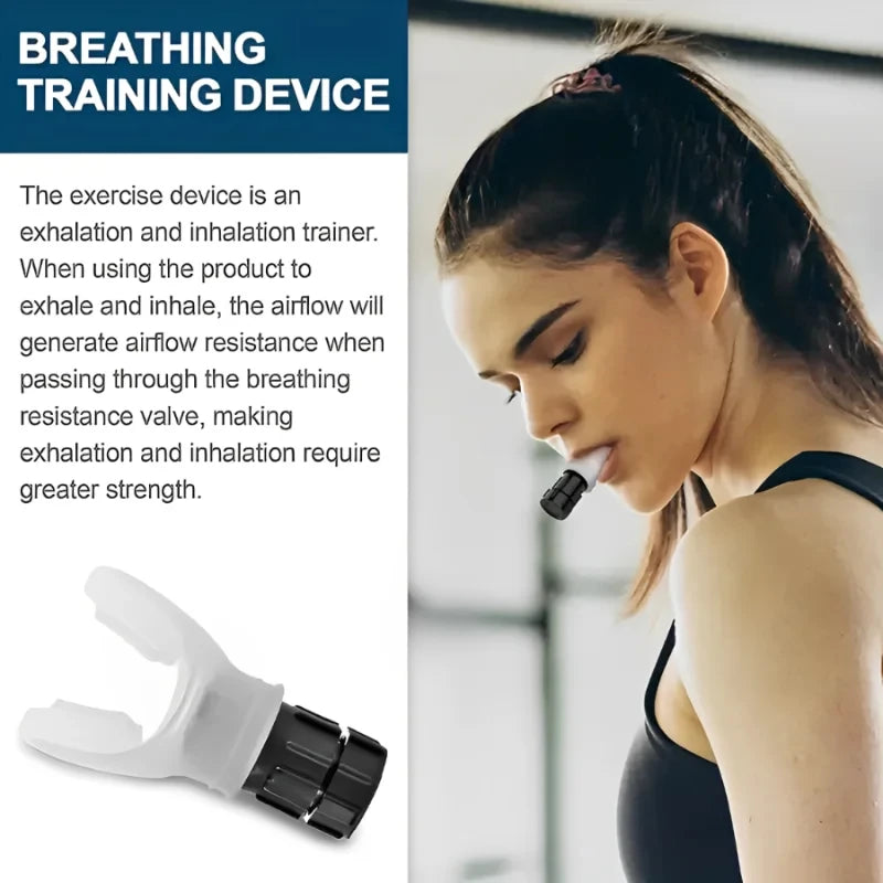 Portable Breathing Trainer – Strengthen Lungs & Improve Cardiovascular Health - BudgetSpender