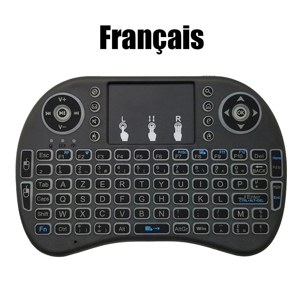 2.4G Air Mouse with Touchpad Keyboard i8 - BudgetSpender