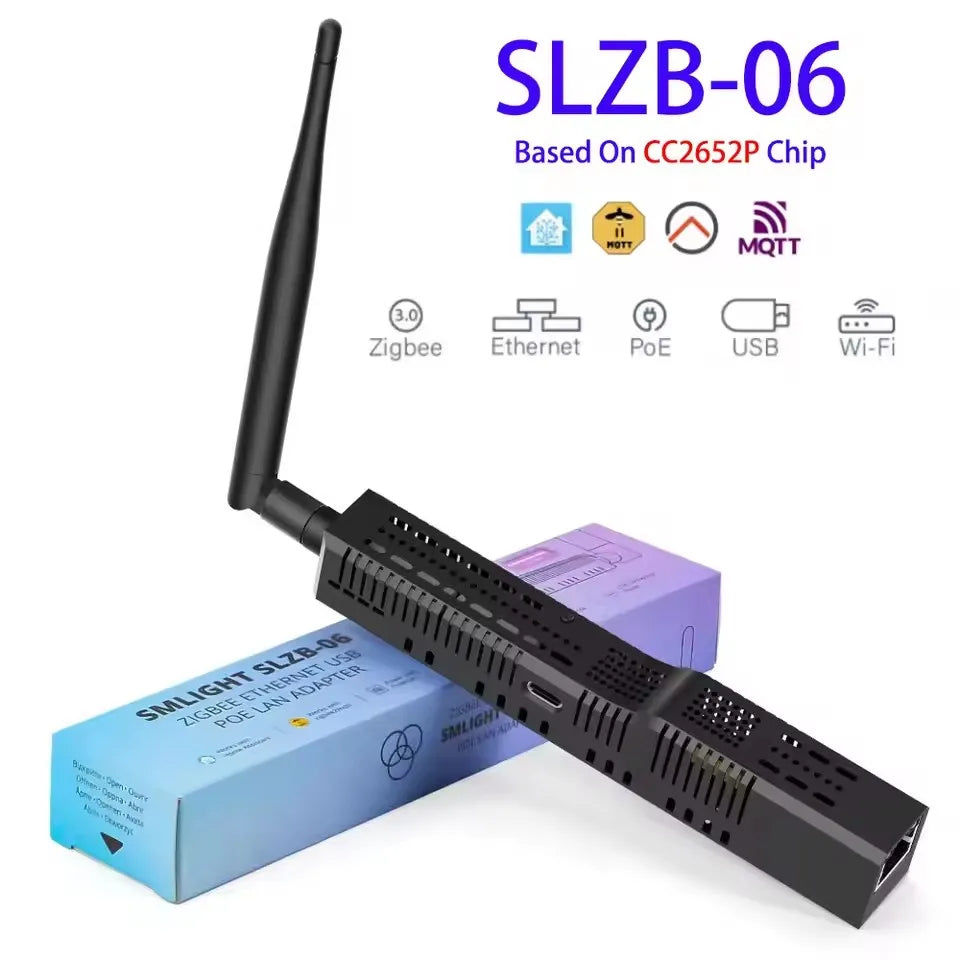 SMLIGHT Zigbee Coordinator Gateway – PoE, WiFi, USB for Smart Home Integration - BudgetSpender