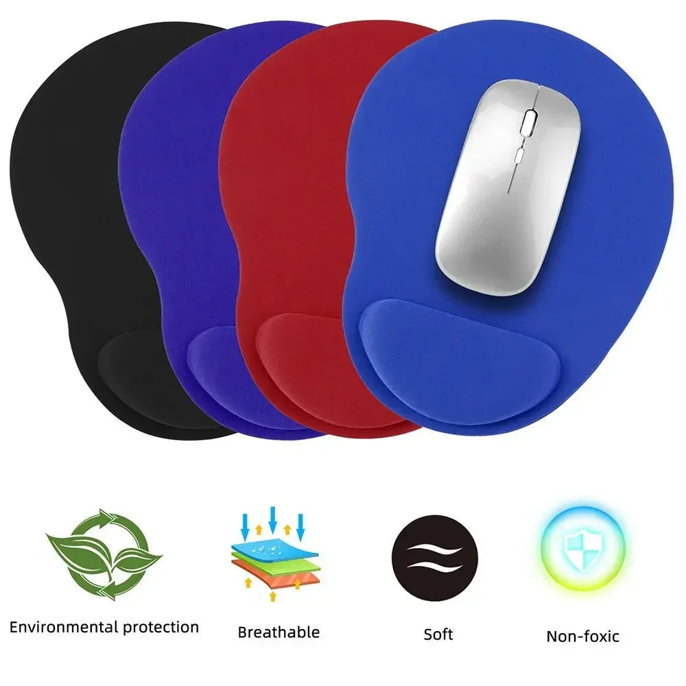 Ergonomic Wrist Rest Mouse Pad – Comfortable Support for PC & Laptop - BudgetSpender