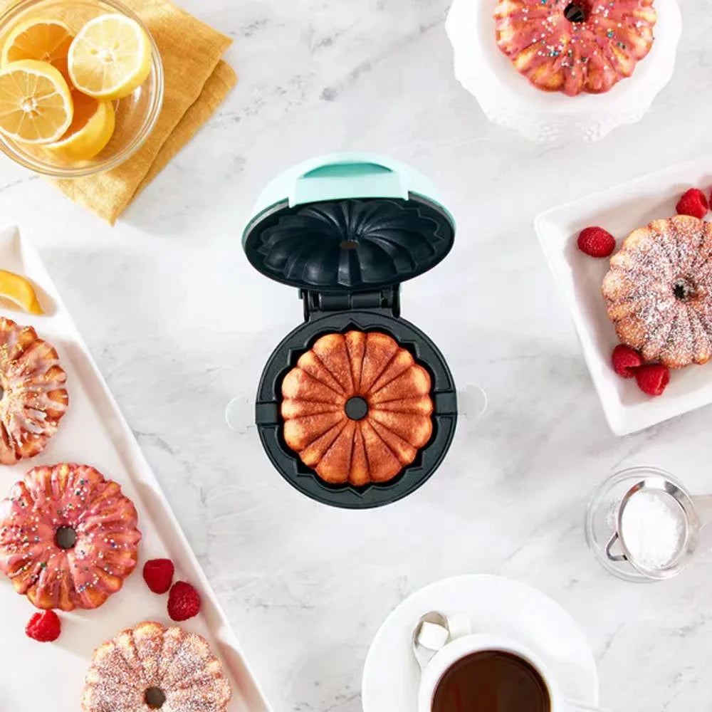 Mini Cake Maker - Portable,  Waffle, and Doughnut Maker - BudgetSpender