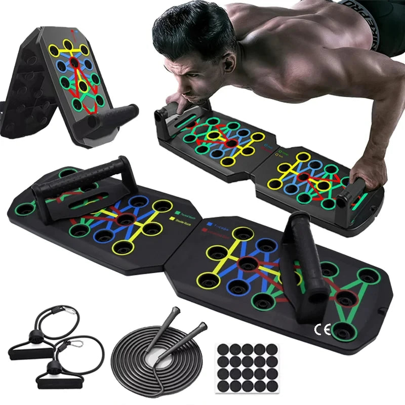 Push-up Board Set – Full Body Strength Training System - BudgetSpender