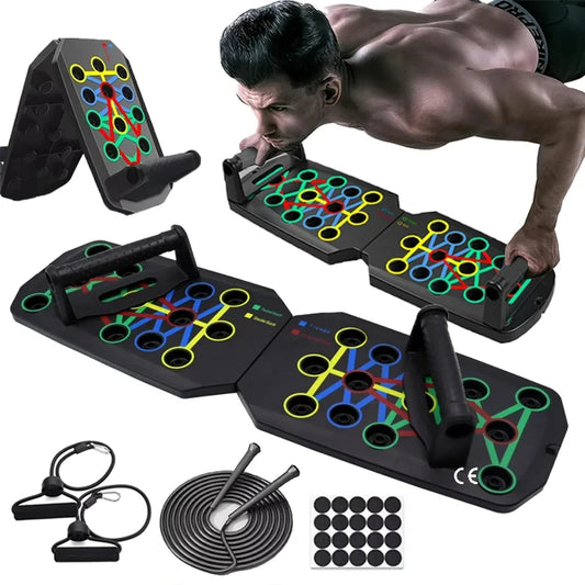 Push-up Board Set – Full Body Strength Training System - BudgetSpender