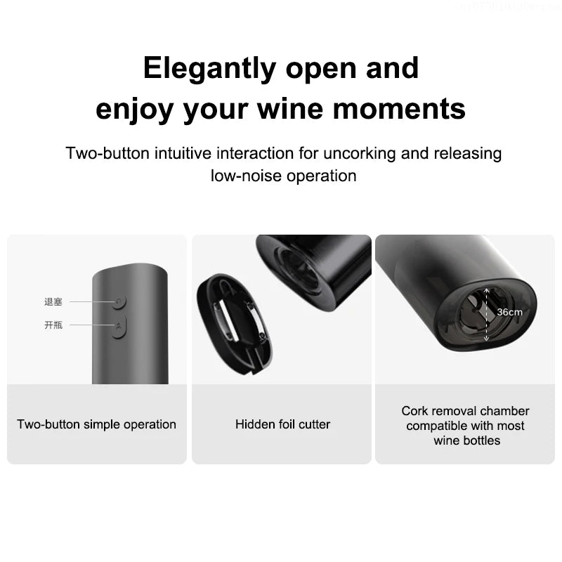 Xiaomi MIJIA Electric Wine Opener - BudgetSpender