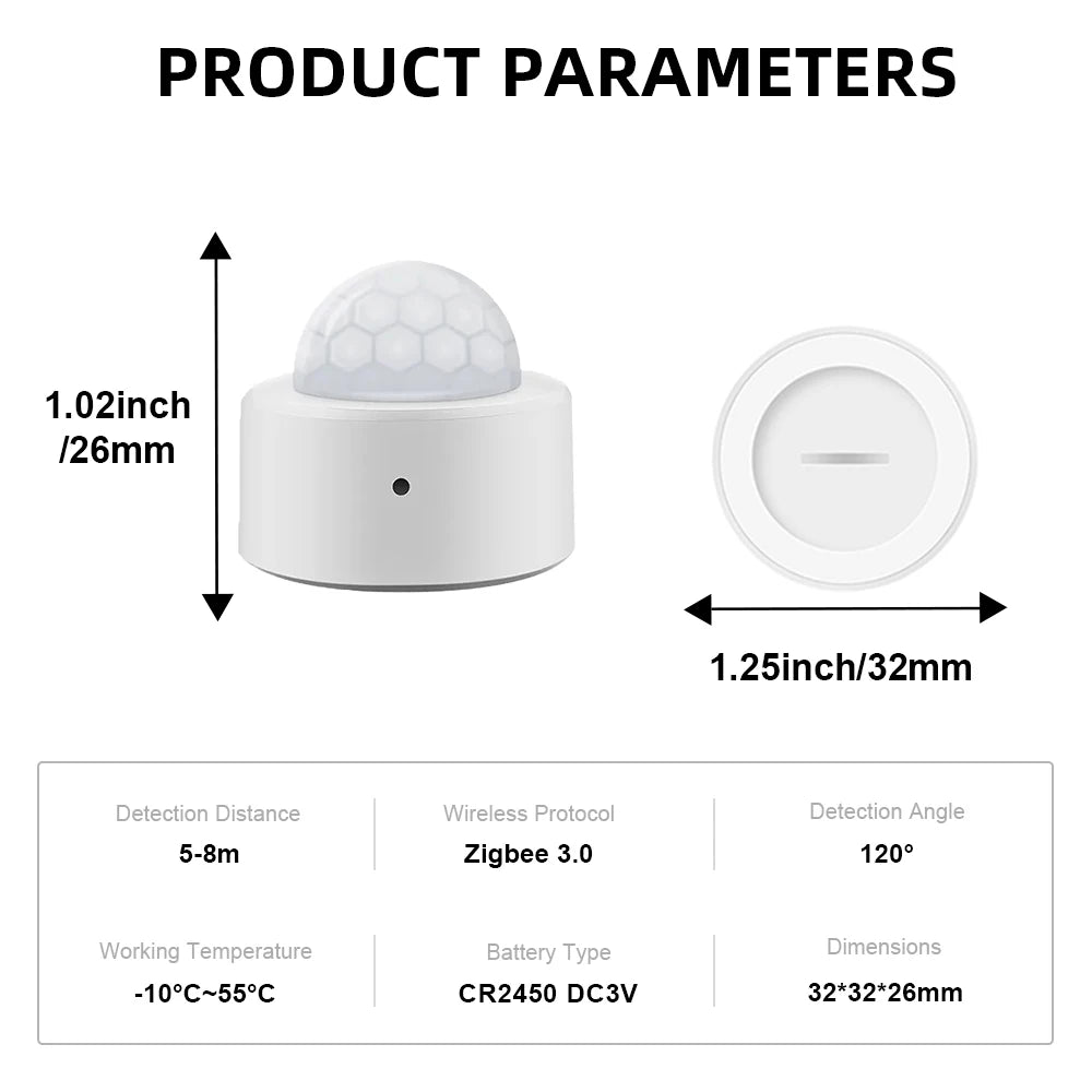 Smart Zigbee Motion Sensor for Home Security - BudgetSpender