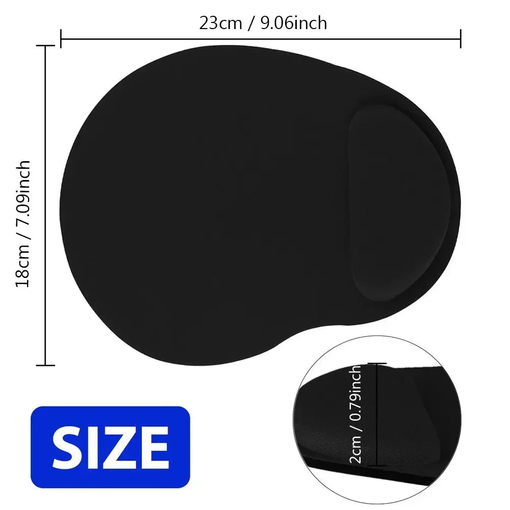 Ergonomic Wrist Rest Mouse Pad – Comfortable Support for PC & Laptop - BudgetSpender