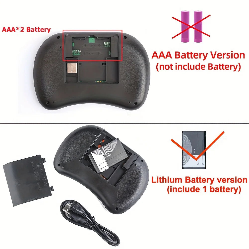 2.4G Air Mouse with Touchpad Keyboard i8 - BudgetSpender