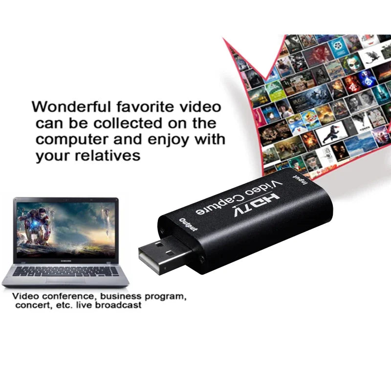 4K USB Video Capture Card for Game, Camera & Live Streaming - BudgetSpender