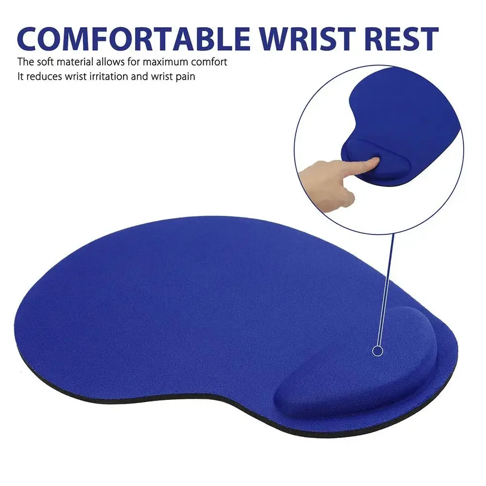Ergonomic Wrist Rest Mouse Pad – Comfortable Support for PC & Laptop - BudgetSpender