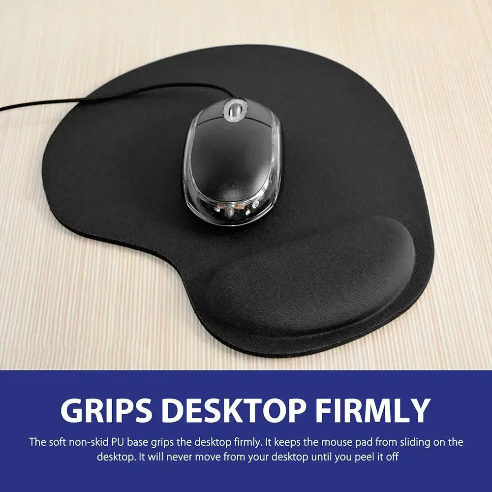 Ergonomic Wrist Rest Mouse Pad – Comfortable Support for PC & Laptop - BudgetSpender