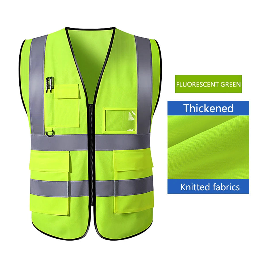 Adjustable Reflective Safety Vest - BudgetSpender