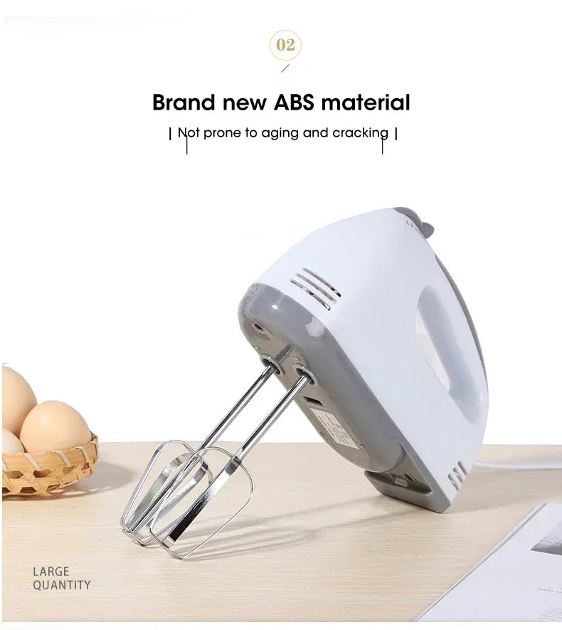 Handheld Electric Mixer for Eggs, Cream & Dough - BudgetSpender
