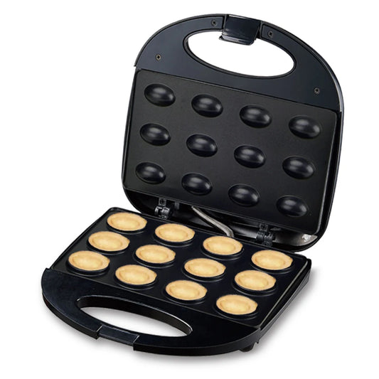 Electric Walnut Cake Waffle Maker - 12 Holes for Biscuits, Nuts, and More - BudgetSpender