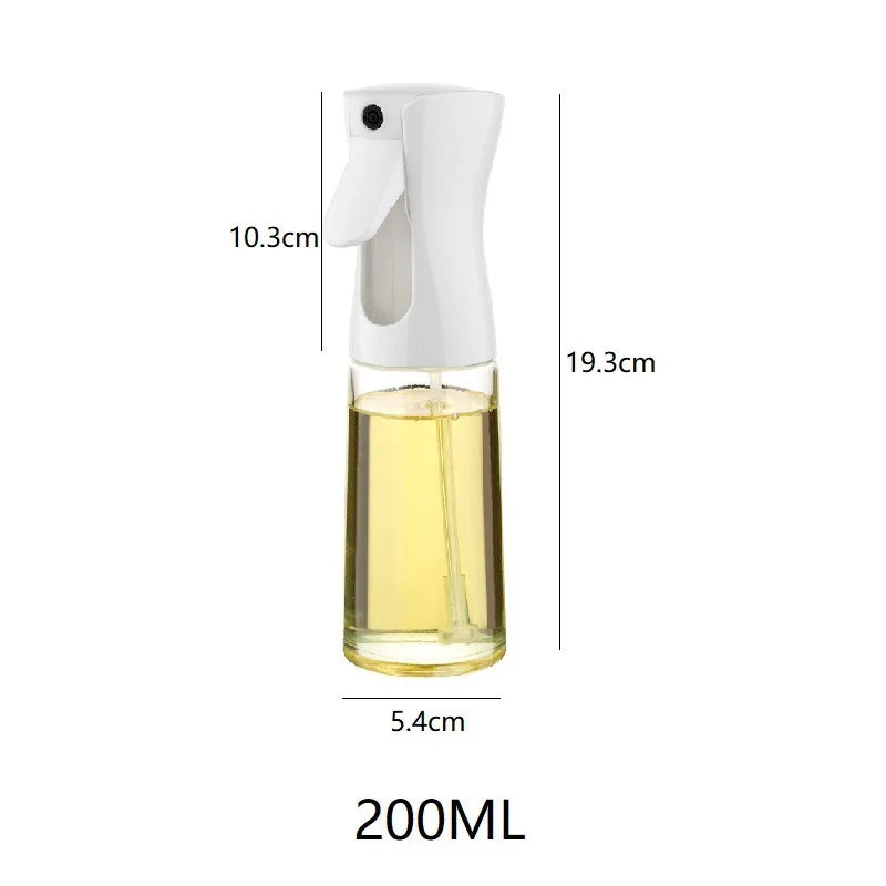 Oil Spray Bottle – 200ml/300ml Dispenser for Cooking & BBQ - BudgetSpender