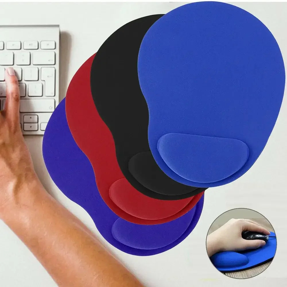 Ergonomic Wrist Rest Mouse Pad – Comfortable Support for PC & Laptop - BudgetSpender
