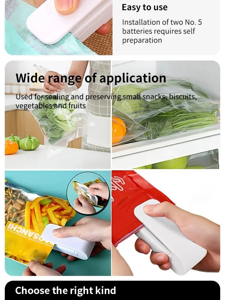 Mini Portable Bag Heat Sealer - BudgetSpender