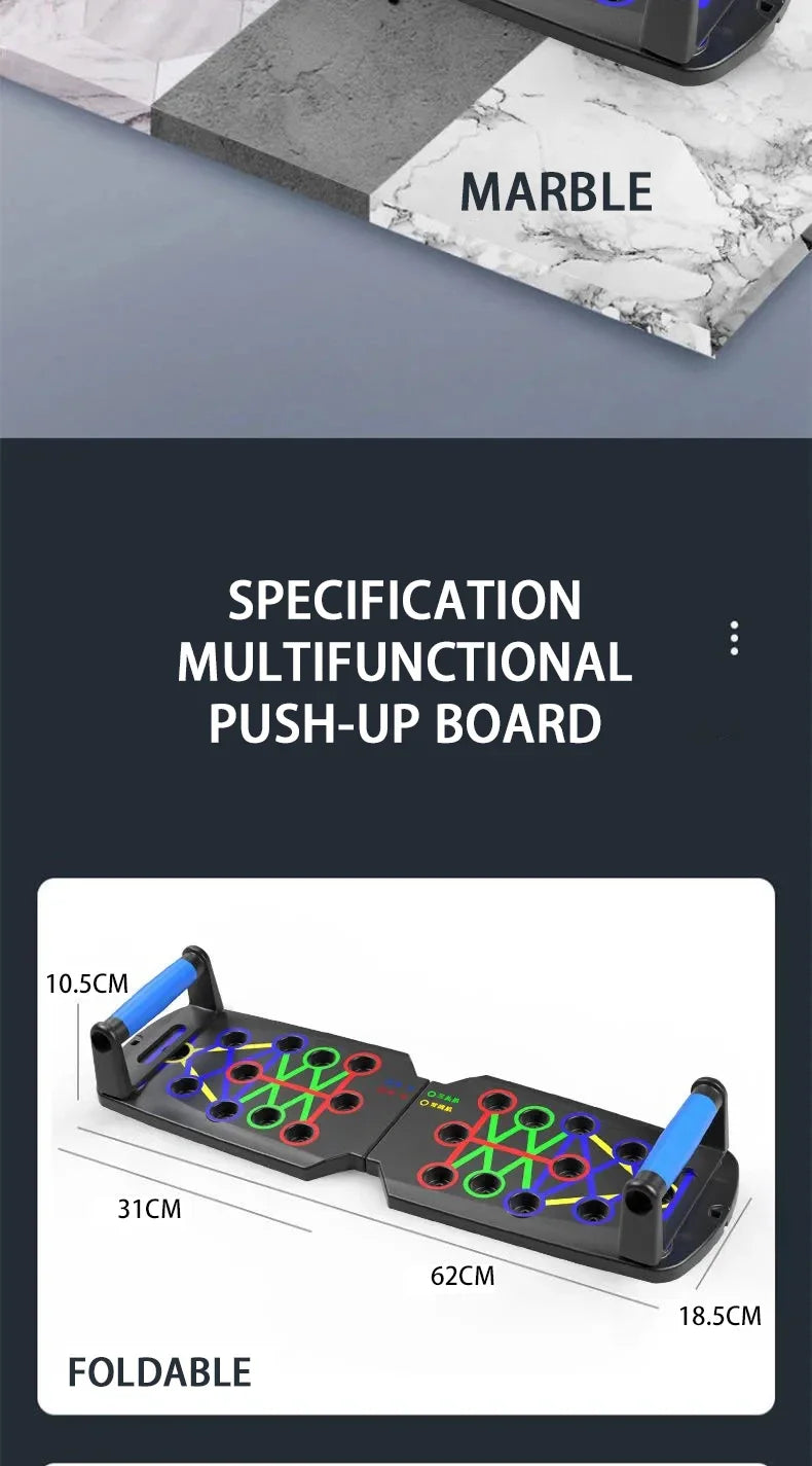 Push-up Board Set – Full Body Strength Training System - BudgetSpender