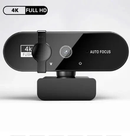 4K Webcam with Microphone – High-Quality Video & Audio for PC and Laptop - BudgetSpender