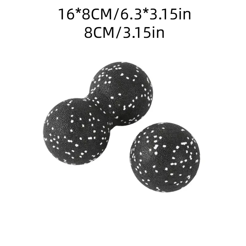 High-Density Peanut Yoga Massage Balls – Deep Relief - BudgetSpender