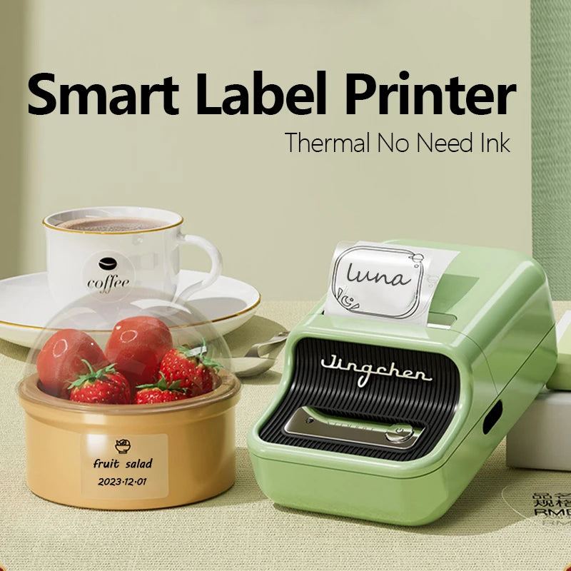 Niimbot B21/B1 Thermal Label Printer with 5 Roll Set - BudgetSpender