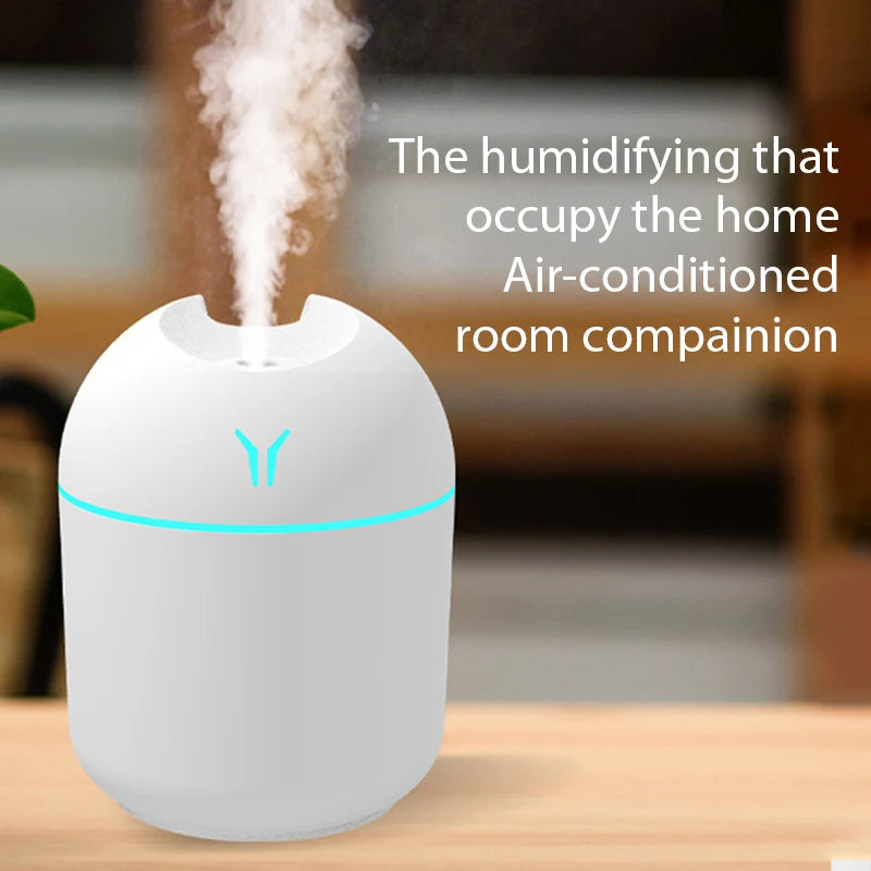 250ML Mini Aroma Diffuser USB Essential Oil Humidifier with LED Lamp - BudgetSpender