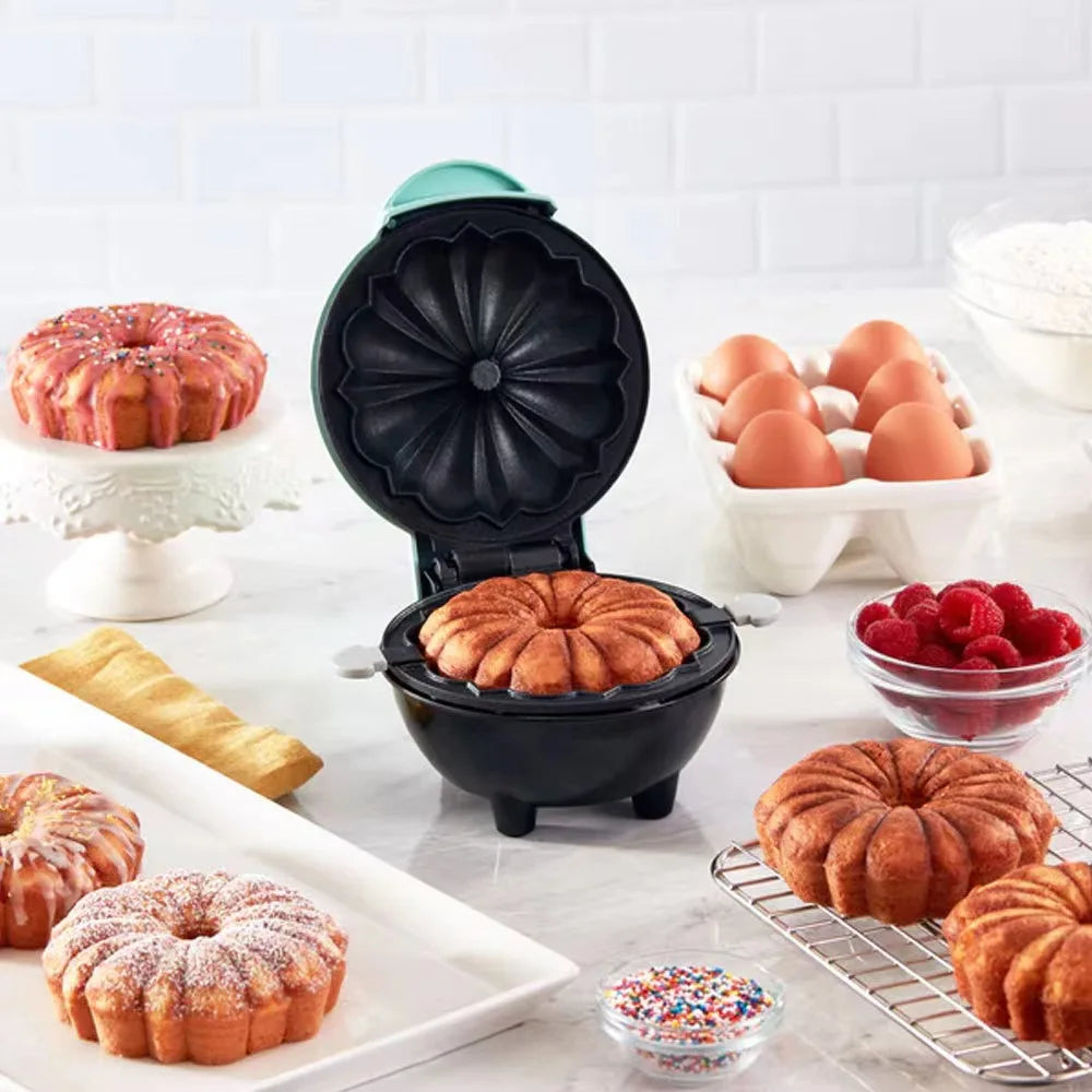 Mini Cake Maker - Portable,  Waffle, and Doughnut Maker - BudgetSpender
