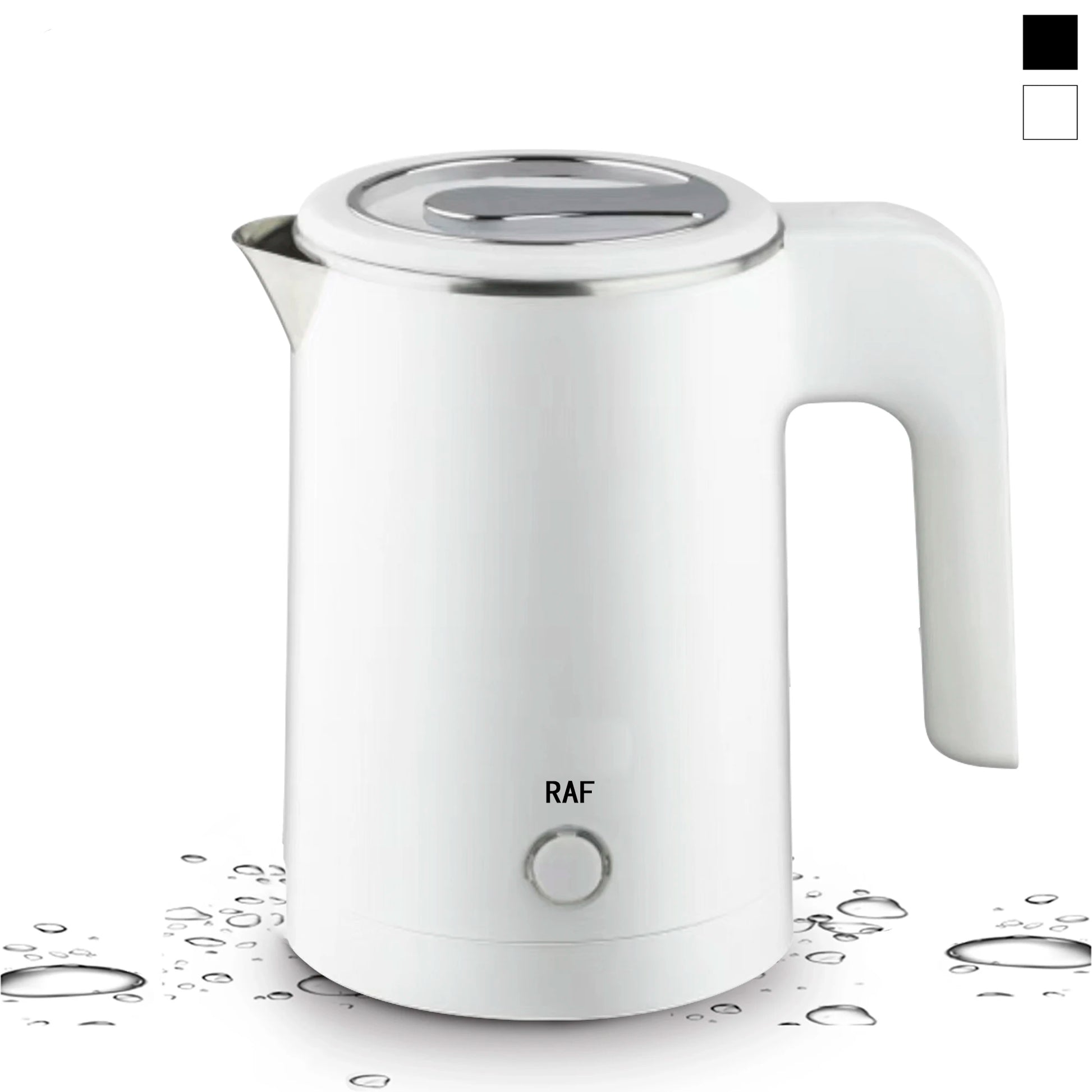 0.8L Stainless Steel Portable Electric Kettle – Travel Water Boiler for Tea & Coffee - BudgetSpender